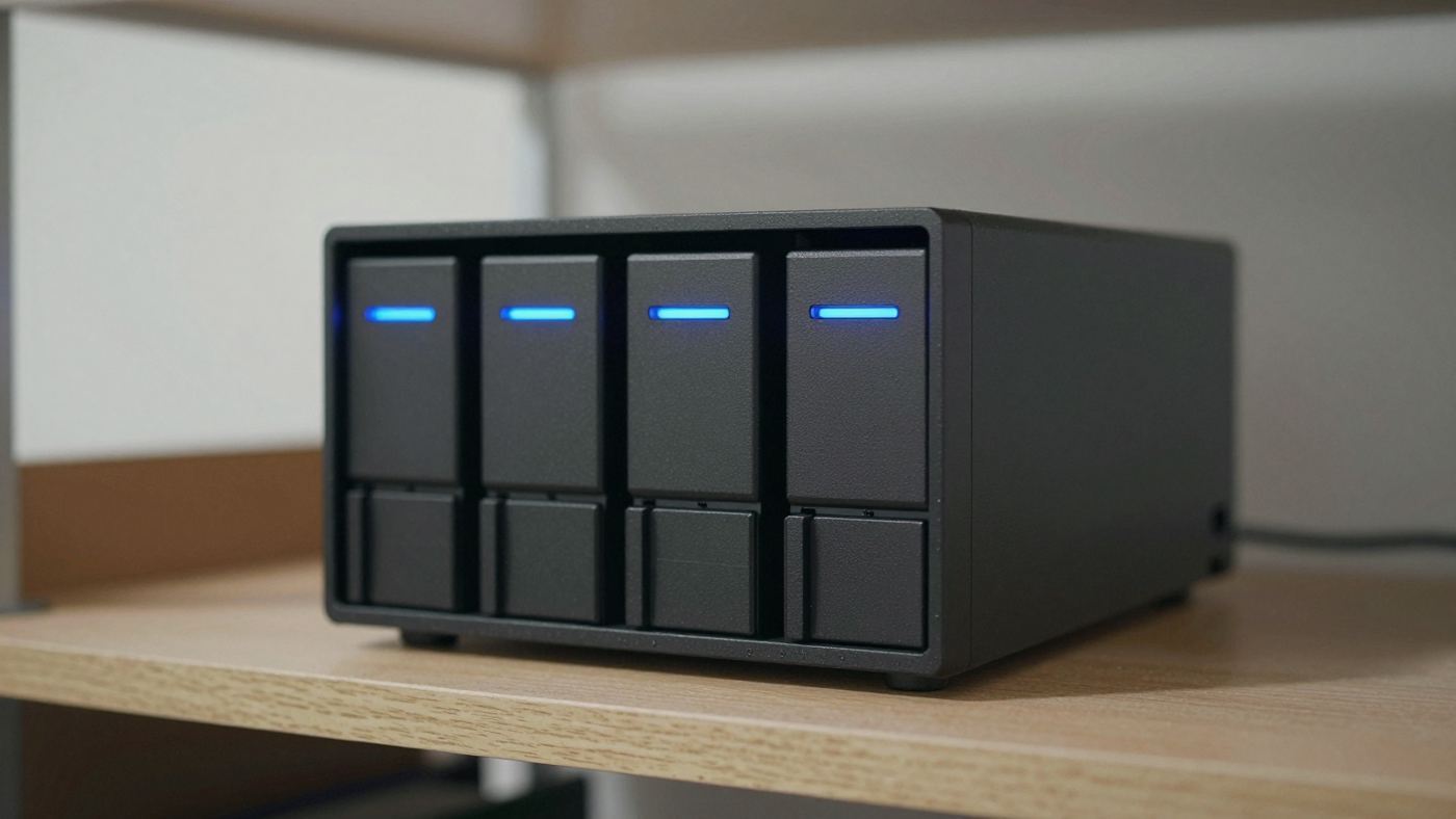 Servidor de datos compacto en una oficina